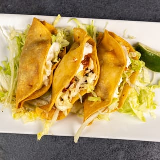 Crispy Smoked Brisket Taco
